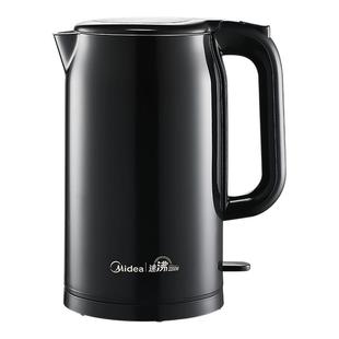 美的电热水壶2025新款家用2L大容量2200W食品级316不锈钢烧水壶