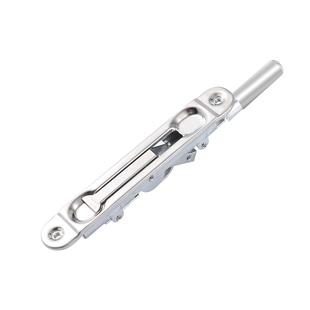 单元防盗子母双开大门不锈钢天地中控单双孔暗插销锁门栓家用配件