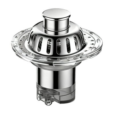 卫生间洗脸盆弹跳芯下水器