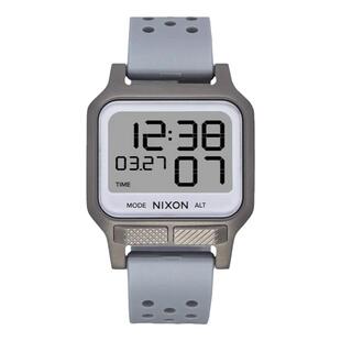 代购正品尼克松Nixon Heat方形表盘硅胶表带男女防水游泳运动日