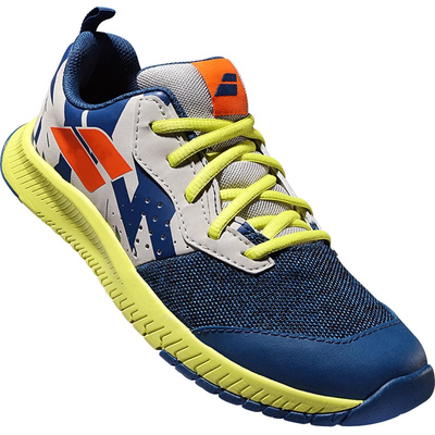 Babolat百保力儿童网球鞋敏捷透气百宝力青少年大小童防滑运动鞋