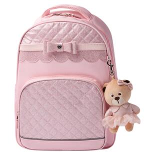 PawinPaw卡通小熊童装25年秋冬新款女童减负甜美双肩包书包