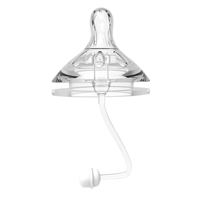 5cm宽口硅胶奶嘴宝宝仿真母乳