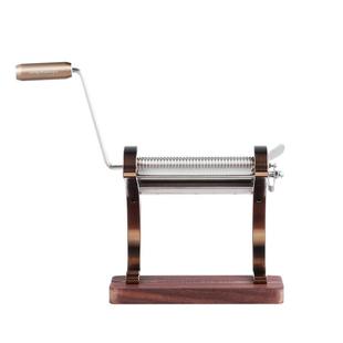 恋家压面器316不锈钢面条机手动切面母婴级SGS认证可水洗手工实木