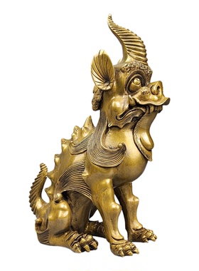 黄铜独角兽龙之九子神兽独角兽