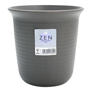 日本爱丽思仿陶瓷zen阳台大口径塑料加厚花盆树脂长钵兰花爱丽丝