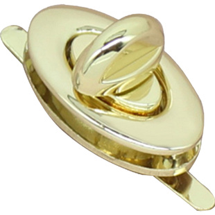 包包五金配件包扣锁扣金属拧锁替换卡扣锁零件女包配件插锁金属扣