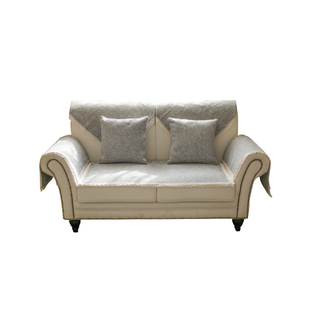 亚麻沙发垫布艺欧式 四季通用防滑简约现代 实木真皮沙发巾套棉麻