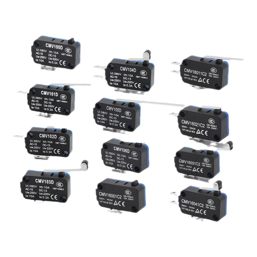 CNTD昌得微动开关CMV100D/101D/102D/103D/104D/105D/106D大电流