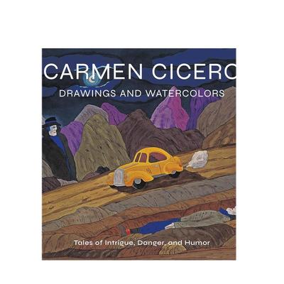 【预售】卡门西塞罗素描和水彩画英文艺术家工作室进口原版书精装14岁以上Carmen Cicero: Drawings and Watercolors David Ebon