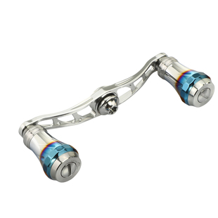 HEIGHTEN海腾垂钓纺车水滴双摇臂手柄改装碳纤维摇把握丸YNS06B