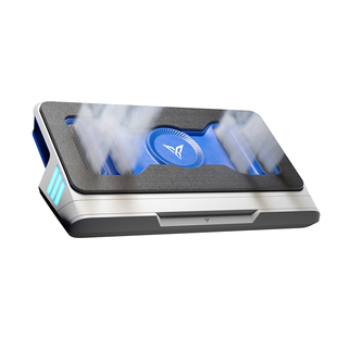 飞智BS2笔记本电脑散热器制冷底座涡轮压风式降温风扇大尺寸手提电脑游戏本专用支架静音降噪散热神器防尘BS1