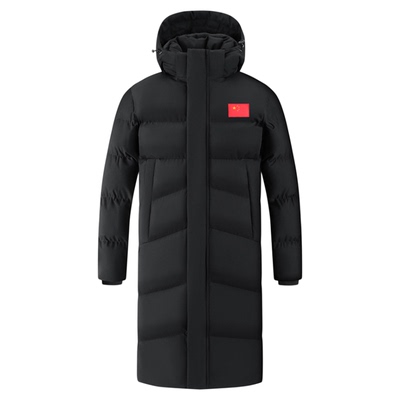 冬训大衣过膝外套迅飞运动棉服