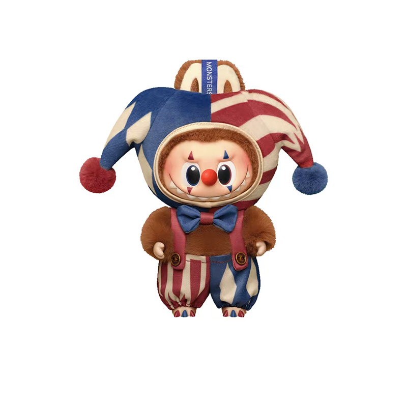 POPMART泡泡玛特万圣节小丑搪胶毛绒挂件盲盒-WHY SO SERIOUS系列