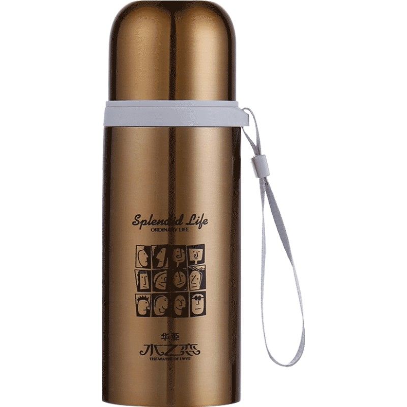 华亚保温杯创意可爱卡通男女士真空不锈钢便携儿童学生水杯子茶杯