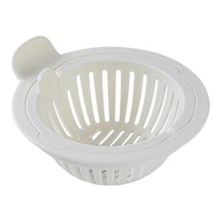 水槽快倒沥水提篮带提手厨房剩饭剩菜残渣过滤防堵下水网防脏手