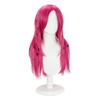 【烈火】JOJO的奇妙冒险 黄金之风 迪亚波罗 cos假发 玫红色现货