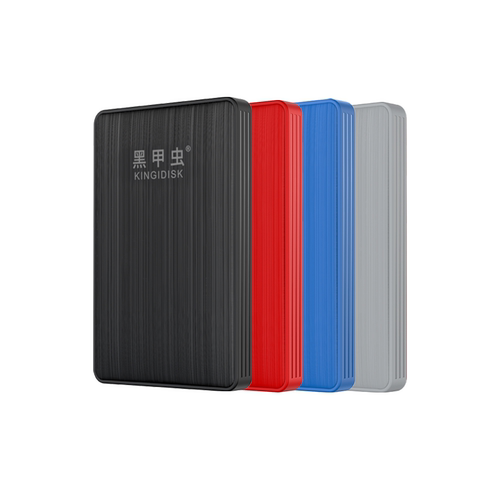 黑甲虫 K100 K系列1TB便携式2.5英寸USB3.0移动硬盘2T兼容MAC ps4