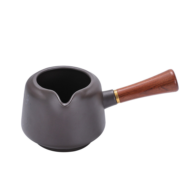 紫砂公道杯茶海刻字分茶器