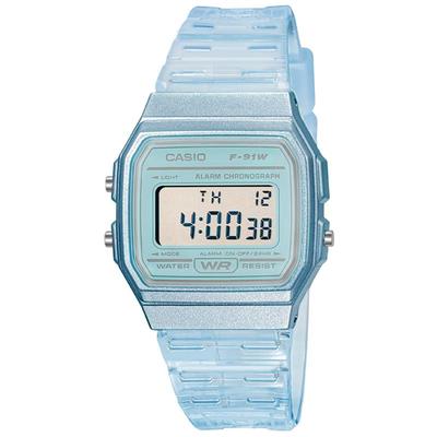 Casio卡西欧小方块果冻电子表