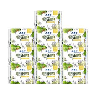 ABC卫生巾澳洲茶树日用190mm超薄姨妈女迷你有护翼官方旗舰店正品