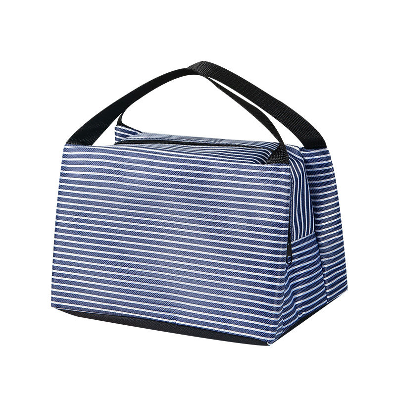 饭盒手提袋子铝箔加厚保温帆布女防水防油上班学生午餐大号便当包
