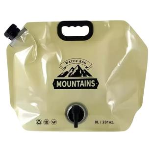 户外便携式折叠水袋大容量加厚食品级露营储水袋音乐节装水塑料袋