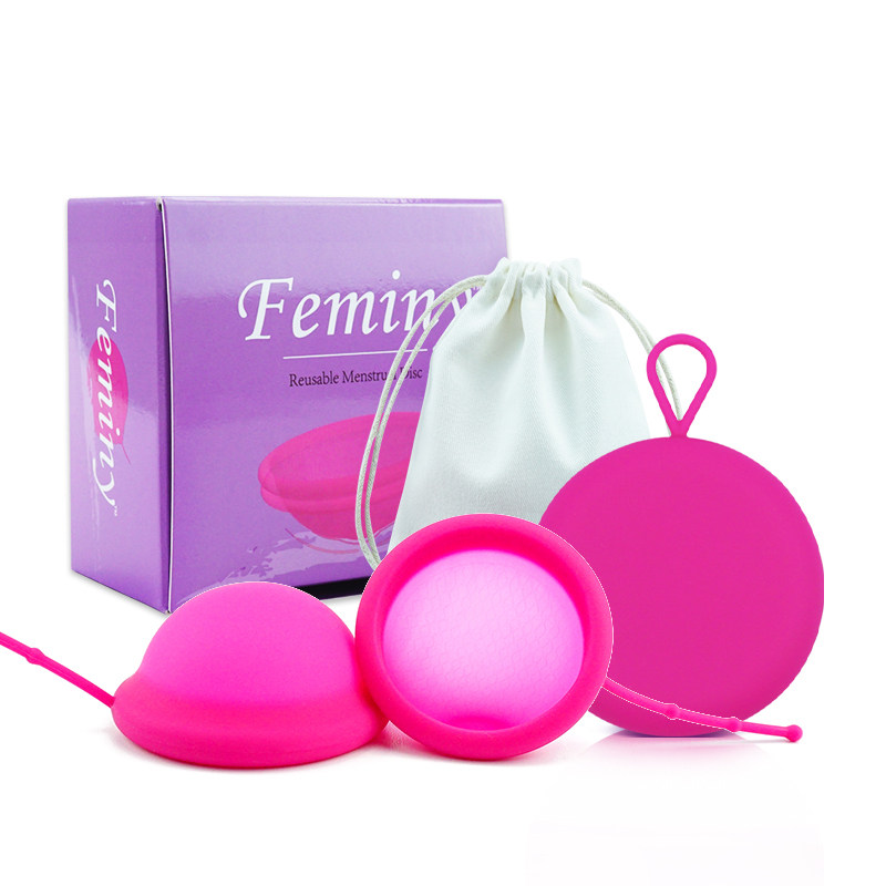 Feminy月经碟防漏可游泳代替棉条
