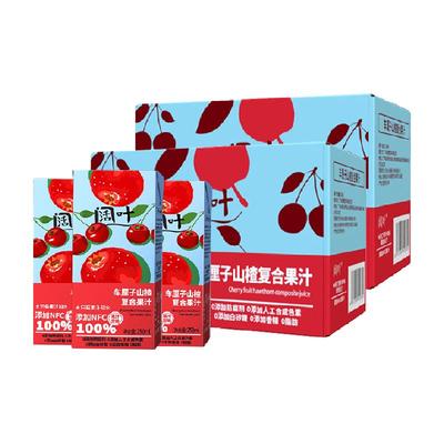 阔叶车厘子山楂饮料250ml×20盒