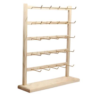 实木饰品挂架钥匙扣展示架木质