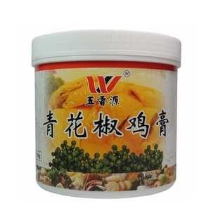 五香源青花椒鸡膏2斤椒麻鸡膏青椒鱼藤椒鱼底料烤鱼美蛙鱼增香膏