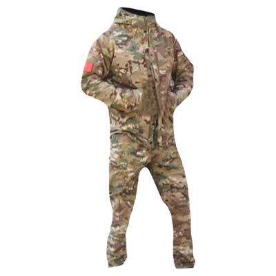 男女迷彩服套装战术保暖户外