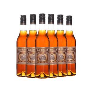 张裕三星金奖白兰地 38.5度 500ml*6瓶 整箱白兰地洋酒调酒