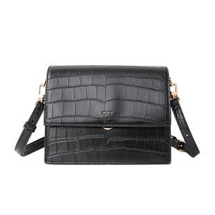 Salad MUET Retro Style 肩袋单肩包鳄鱼纹斜挎包复古风女士包包
