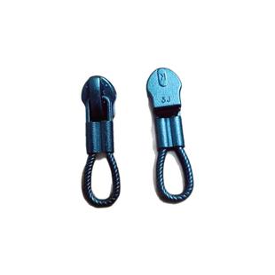 麻花铁绳5号7号通用拉链头尼龙齿拉链黑色拉锁配件正装反装拉锁头