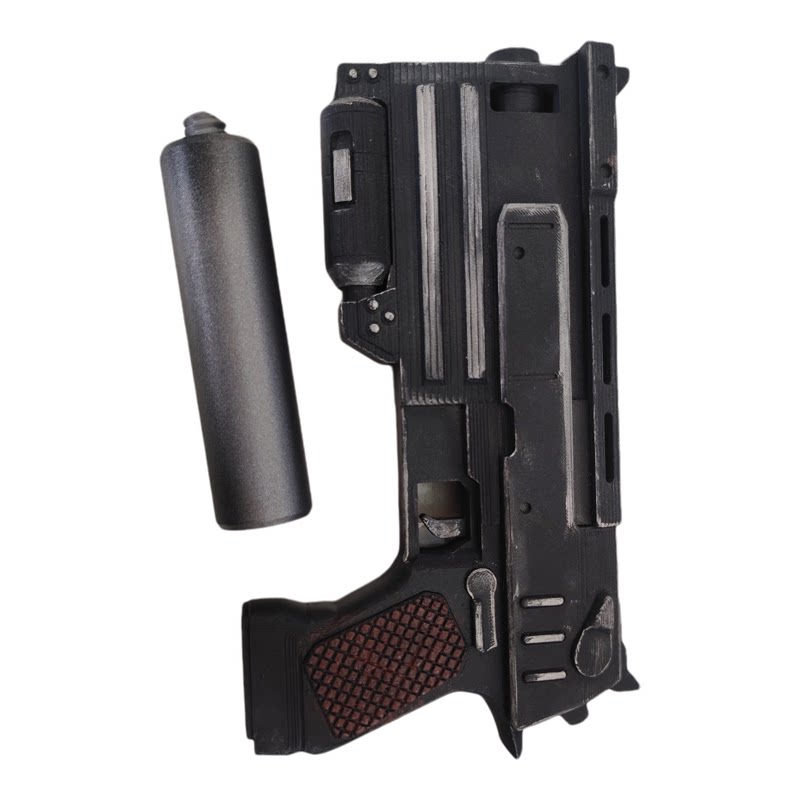 辐射4 N99 10MM塑料模型手枪辐射周边避难所科技Fallout4老冰棍