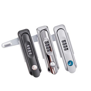 AW安望 MS828铝合金连杆锁 高低压柜门锁配电机箱柜锁 柜天地锁具