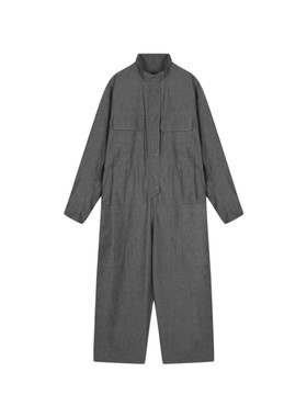 JNBY/江南布衣秋冬连体衣立领宽松长袖简约休闲设计感5OAF11950