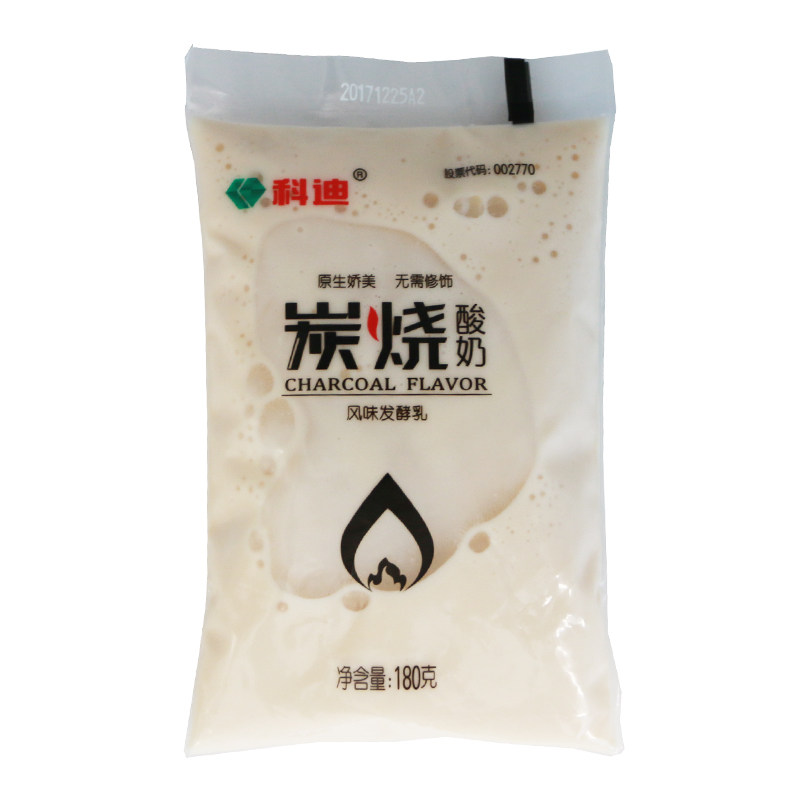 科迪炭烧风味酸奶，发酵乳