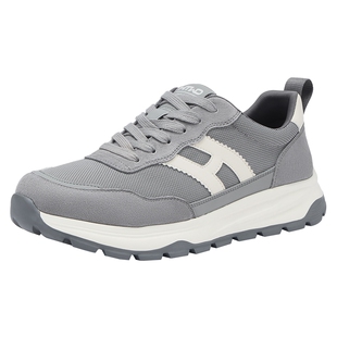 热风男鞋2026年春季新款男士休闲鞋运动厚底鞋子慢跑鞋H11M26101