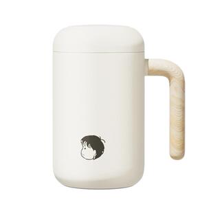 保温杯女陶瓷内胆316不锈钢带手柄茶水分离泡茶杯男办公室水杯子