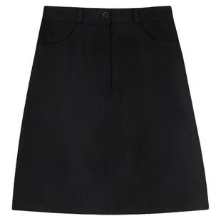 大艾的殿 a字半身裙女2025新款夏装短裙简约高腰气质通勤短款裙子