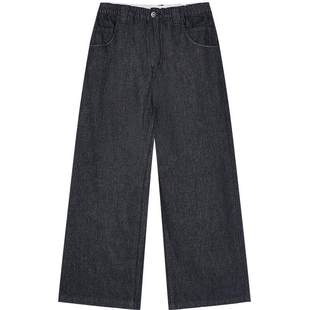 [牛仔新款]蓬马大童长裤子棉质直筒25秋装男女儿童pomme de terre