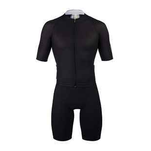 Q36.5骑行服短袖男款连体服夏季Road Skinsuit Dottore Clima