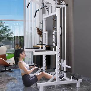 龙门架健身家用健身器材套装 组合深蹲器材力量训练器材深蹲架