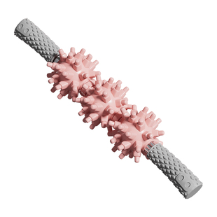 狼牙棒按摩滚轴滚小腿泡沫轴琅琊按摩棒滚轮滚腿瑜伽器材肌肉放松