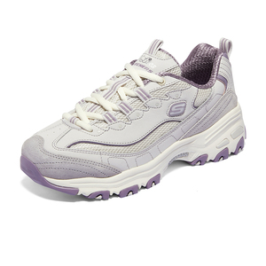 Skechers斯凯奇3代奶茶熊秋冬女鞋复古老爹鞋可颂鞋户外休闲鞋
