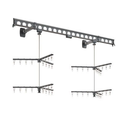 【央媽品宣】侧装固定式晾衣杆