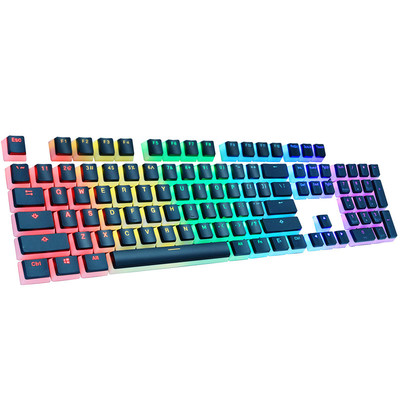 海盗船专用pbt不油光布丁键帽