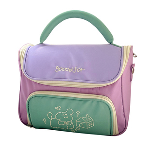 手提化妆包高级感女便携式多巴胺大容量分层分区收纳包旅行洗漱包